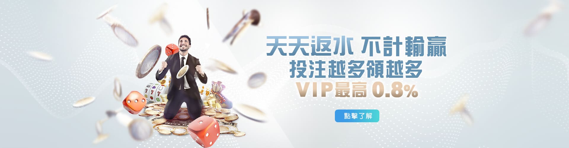 聖發娛樂城天天返水優惠